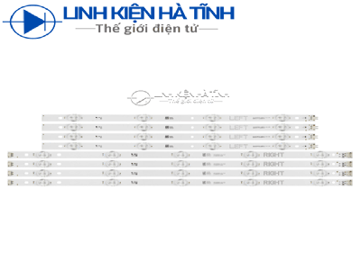 Bộ LED TIVI LG 49UM7300PTA 49UM7300 49UM7100/ 49UM7400/ 49UN7290 49lj550T 49UJ633T mới